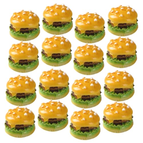 Toddmomy 30 Stück Teiliges Miniatur Burger Dekorationsset aus Hochwertigem Harz Realistische Künstliche Burgermodelle für Fotografie Küchen und Partydeko Pädagogisches und Toddmomy 30 Stück Teiliges Miniatur Burger Dekorationsset aus Hochwertigem Harz Realistische Künstliche Burgermodelle für Fotografie Küchen und Partydeko Pädagogisches und von Toddmomy