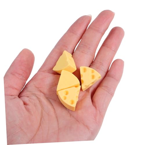 Toddmomy 30 Stück Teiliges Miniatur Käse Dekorationsset Realistisch Gestaltete Resin Figuren Kleine Künstliche Käsemodelle für Puppenhaus Langlebig Detailreich Küchenaccessoire Toddmomy 30 Stück Teiliges Miniatur Käse Dekorationsset Realistisch Gestaltete Resin Figuren Kleine Künstliche Käsemodelle für Puppenhaus Langlebig Detailreich Küchenaccessoire von Toddmomy