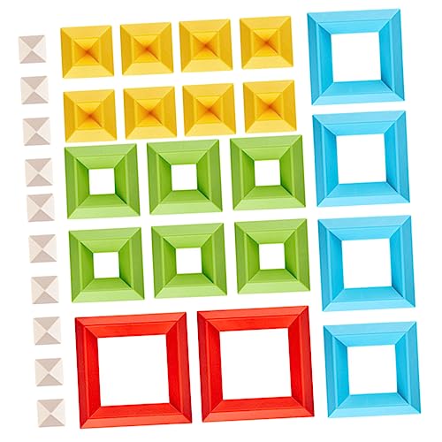 Toddmomy 30Stücke Teiliges Bausteine für Kleinkinder Farbige Kognitive Lernspielzeuge Stapel und Formspielzeug für Vorschulkinder Sichere Toddmomy 30Stücke Teiliges Bausteine für Kleinkinder Farbige Kognitive Lernspielzeuge Stapel und Formspielzeug für Vorschulkinder Sichere von Toddmomy