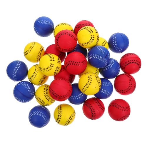 Toddmomy 30Stücke Teiliges PU Baseball für Bunte Bälle für Sportpartys Indoor und Outdoor Spiel Fördert Eltern Junge Mädchen Interaktion Sicheres für Toddmomy 30Stücke Teiliges PU Baseball für Bunte Bälle für Sportpartys Indoor und Outdoor Spiel Fördert Eltern Junge Mädchen Interaktion Sicheres für von Toddmomy