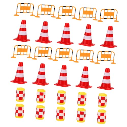 Toddmomy 30Stücke Teiliges Verkehrszeichen Spielset für Lehrmittel zur Verkehrsbildung mit Roten Kegeln Orangefarbenen Absperrungen und Gelben Barrieren für Rollenspiele Toddmomy 30Stücke Teiliges Verkehrszeichen Spielset für Lehrmittel zur Verkehrsbildung mit Roten Kegeln Orangefarbenen Absperrungen und Gelben Barrieren für Rollenspiele von Toddmomy