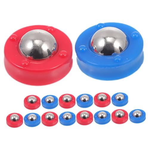 Toddmomy 32 Stück Teiliges Shuffleboard Spiel Zubehör mit Rutschenden Bällen für Tischspiele Mini Curling und Tischfußball Langlebige Pucks Rot und Blau Toddmomy 32 Stück Teiliges Shuffleboard Spiel Zubehör mit Rutschenden Bällen für Tischspiele Mini Curling und Tischfußball Langlebige Pucks Rot und Blau von Toddmomy