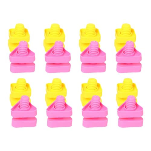 Toddmomy 32 Pärchen Lernspielzeug Schraubenspielzeug Für Kleinkinder Interaktives Matching- Farben Formen Hand-Augen-koordination Teile Aus Sicherem Kunststoff Toddmomy 32 Pärchen Lernspielzeug Schraubenspielzeug Für Kleinkinder Interaktives Matching- Farben Formen Hand-Augen-koordination Teile Aus Sicherem Kunststoff von Toddmomy