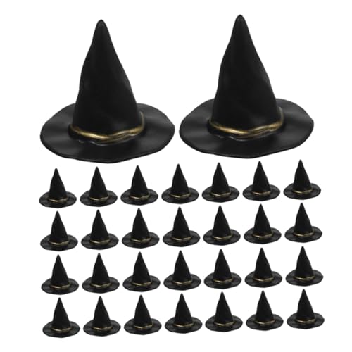 Toddmomy 36 Stück Teiliges Mini Hexenhut aus Robustem Material Vielseitige Puppenhaus Zubehör für DIY Basteln und Halloween Partydekoration Kleine Schwarze Hexenhüte für Innen Außenbereich Toddmomy 36 Stück Teiliges Mini Hexenhut aus Robustem Material Vielseitige Puppenhaus Zubehör für DIY Basteln und Halloween Partydekoration Kleine Schwarze Hexenhüte für Innen Außenbereich von Toddmomy
