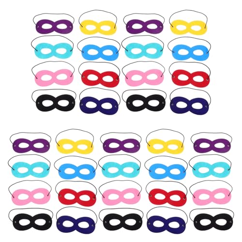 Toddmomy 36 Teilige Masken Augenmasken Rollenspiel Verkleidung Kinderparty Cosplay Fotoautomaten Requisite Für Halloween Geburtstag Weihnachten Maskerade von Toddmomy