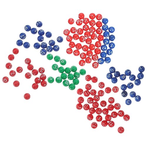 Toddmomy 3Packungen Spielbälle Farbige Verlosungsbälle für Party Aktivitäten Plastikbälle mit Klarer Nummerierung für Gewinnspiele und Bingo Spiele Toddmomy 3Packungen Spielbälle Farbige Verlosungsbälle für Party Aktivitäten Plastikbälle mit Klarer Nummerierung für Gewinnspiele und Bingo Spiele von Toddmomy