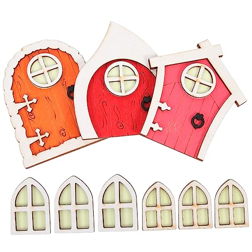 Toddmomy 3Sätze Leuchtende Elfentüren Für Puppenhaus Und Garten Teiliges Aus Holz Zauberhafte Märchen Dekoration Für Kinderzimmer Und Gartenumgebung Magische Toddmomy 3Sätze Leuchtende Elfentüren Für Puppenhaus Und Garten Teiliges Aus Holz Zauberhafte Märchen Dekoration Für Kinderzimmer Und Gartenumgebung Magische von Toddmomy