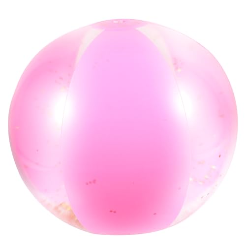 Toddmomy 3Stücke Aufblasbare Glitzerstrandbälle Leuchtende Wasserbälle Für Sommeraktivitäten Aufblasbares Poolspielzeug Für Strand Garten Und Schwimmbadpartys von Toddmomy