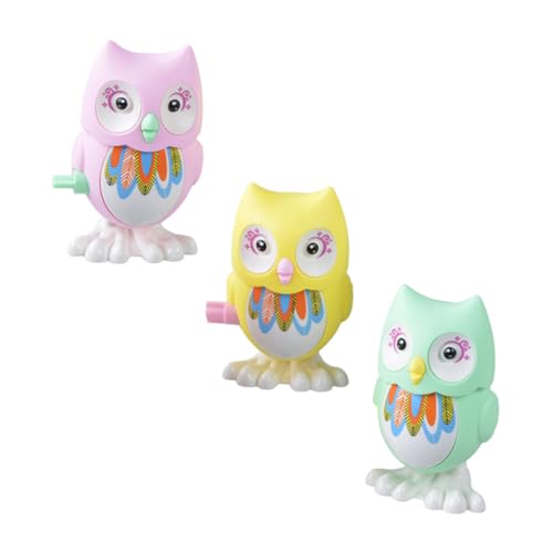 Toddmomy 3Stücke Aufzieh Eulen für Bunte Eulenuhrmodelle aus Energieeffizient und Sicher für Unvergesslichen Spielspaß ohne Batterien Toddmomy 3Stücke Aufzieh Eulen für Bunte Eulenuhrmodelle aus Energieeffizient und Sicher für Unvergesslichen Spielspaß ohne Batterien von Toddmomy