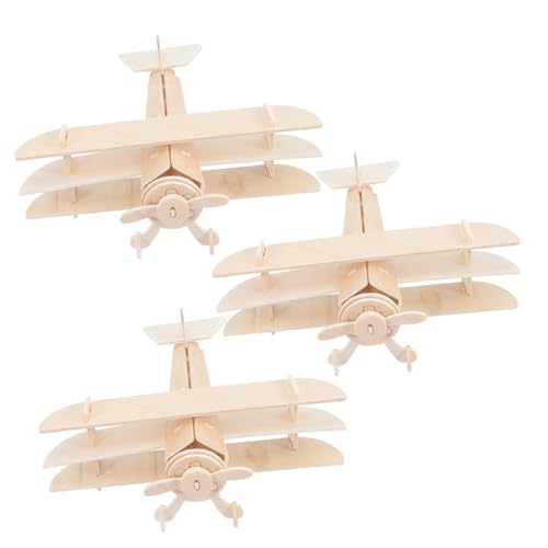 Toddmomy 3Stücke DIY Holzflugzeug Bausatz für Teiliges Modell Zusammenbauen Kreatives Holzspielzeug Geburtstagsgeschenk für Jungen und Ab Jahren Toddmomy 3Stücke DIY Holzflugzeug Bausatz für Teiliges Modell Zusammenbauen Kreatives Holzspielzeug Geburtstagsgeschenk für Jungen und Ab Jahren von Toddmomy