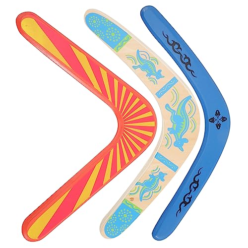 Toddmomy 3Stücke Fangspielzeug Für Holz Boomerangs Für Outdoor Aktivitäten Sportliches Kinderspielzeug Toddmomy 3Stücke Fangspielzeug Für Holz Boomerangs Für Outdoor Aktivitäten Sportliches Kinderspielzeug von Toddmomy