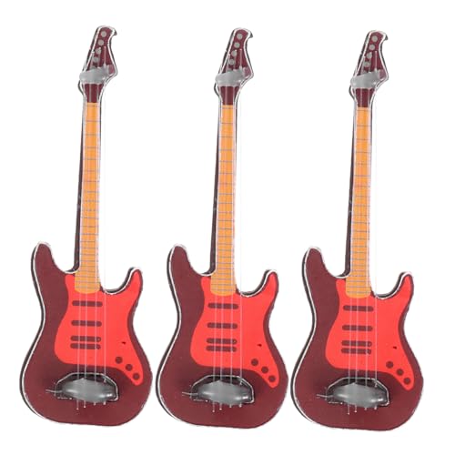 Toddmomy 3Stücke Gitarre Pädagogisches für Gitarrenmodelle für Dekoration und Rollenspiele Hochwertige Verarbeitung für Kreative Toddmomy 3Stücke Gitarre Pädagogisches für Gitarrenmodelle für Dekoration und Rollenspiele Hochwertige Verarbeitung für Kreative von Toddmomy
