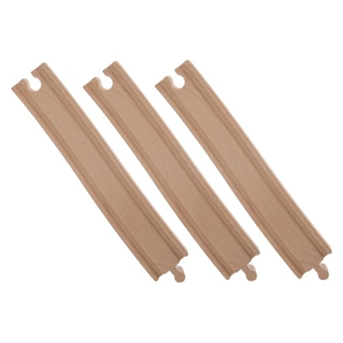 Toddmomy 3Stücke Holz Eisenbahn Track Spielzeug Zubehör für Kinder Erweiterungsgleis Satz Eisenbahnszene Pädagogisches Spielzeug für Kreative Spielstunden Toddmomy 3Stücke Holz Eisenbahn Track Spielzeug Zubehör für Kinder Erweiterungsgleis Satz Eisenbahnszene Pädagogisches Spielzeug für Kreative Spielstunden von Toddmomy