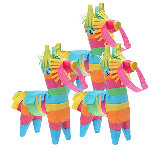 Toddmomy 3Stücke Mini Pinata Handgefertigte Party Dekoration Für Mexikanische Fiesta Zum Befüllen Mit Süßigkeiten Mini Spielzeugen Und Konfetti Kindergeburtstage von Toddmomy