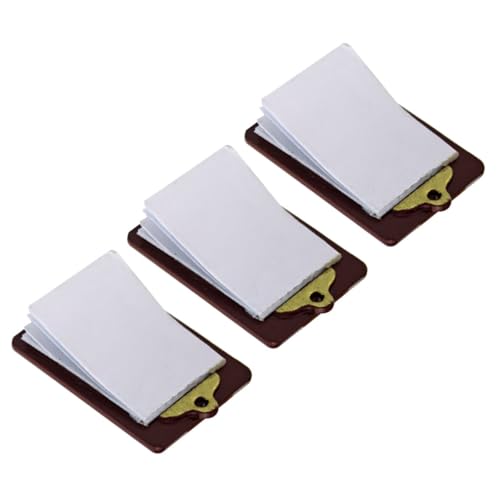 Toddmomy 3Stücke Puppen Zwischenablage Mit Dekorativer Schreibtafel Zubehör Für Puppenhaus Dekoration Und Mini Requisiten Zum Schmücken Toddmomy 3Stücke Puppen Zwischenablage Mit Dekorativer Schreibtafel Zubehör Für Puppenhaus Dekoration Und Mini Requisiten Zum Schmücken von Toddmomy