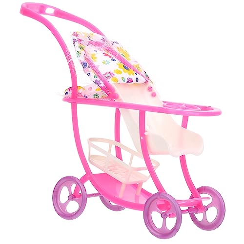 Toddmomy 3Stücke Puppenhaus Kinderwagen Teiliges Süßes Design Für Kreatives Oder Dekoration Für Puppenhaus Und Kinderzimmer Fördert Kreativität von Toddmomy