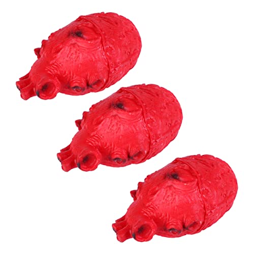 Toddmomy 3Stücke Realistische Künstliche Herzen Halloween Requisiten für Spooky Dekorationen und Partybedarf für Geisterhäuser und Halloween Feiern Toddmomy 3Stücke Realistische Künstliche Herzen Halloween Requisiten für Spooky Dekorationen und Partybedarf für Geisterhäuser und Halloween Feiern von Toddmomy