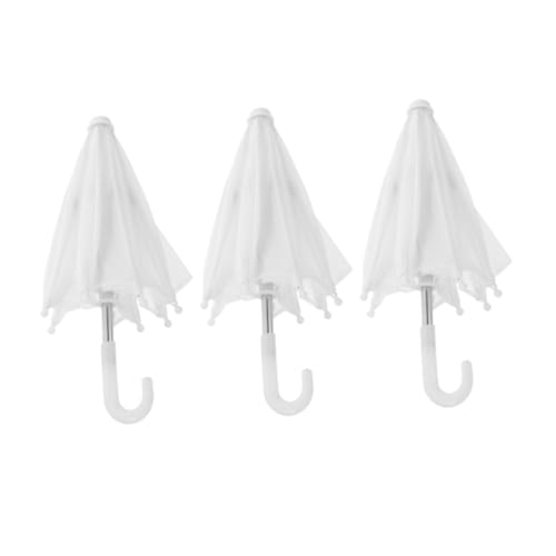 Toddmomy Miniatur Regenschirm Satz 3 Stücke für Puppenhäuser Kleiner Puppenschirm für Mädchen Spielzeug Dekoration und Rollenspiel Toddmomy Miniatur Regenschirm Satz 3 Stücke für Puppenhäuser Kleiner Puppenschirm für Mädchen Spielzeug Dekoration und Rollenspiel von Toddmomy