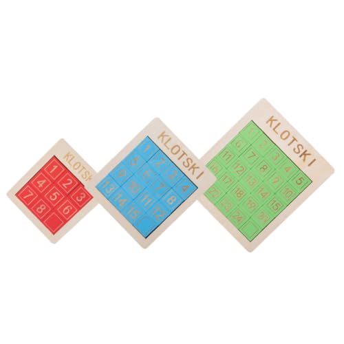 Toddmomy 3Stücke Schiebezahl Puzzle für Pädagogisches zur Gehirnentwicklung Holzspielzeug für Kleinkinder Fördert Fantasie und Motorik Zuhause und Schule Toddmomy 3Stücke Schiebezahl Puzzle für Pädagogisches zur Gehirnentwicklung Holzspielzeug für Kleinkinder Fördert Fantasie und Motorik Zuhause und Schule von Toddmomy