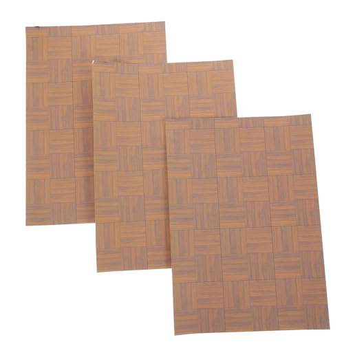 Toddmomy 3stücke Miniatur Fußboden Aufkleber Für Teiliges Selbstklebende Holzoptik Bodenfolie Für Küche Bad Und Schlafzimmer Dekoration Toddmomy 3stücke Miniatur Fußboden Aufkleber Für Teiliges Selbstklebende Holzoptik Bodenfolie Für Küche Bad Und Schlafzimmer Dekoration von Toddmomy