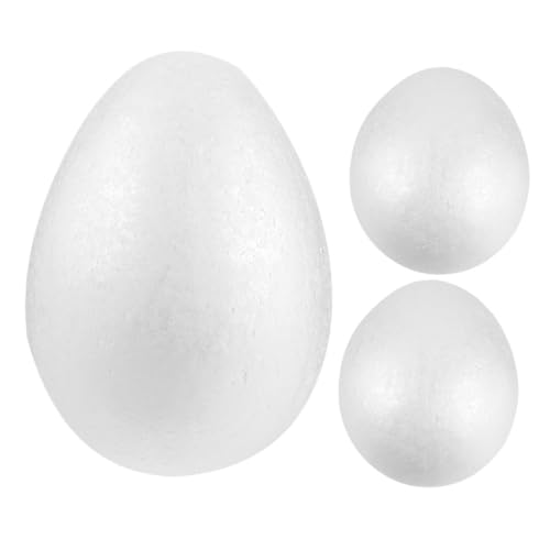 Toddmomy 3Stücke Teiliges Eierdekoration für Ostern Leere DIY Eier für Kreative Bastelprojekte Realistische Gefälschte Eier für Festliche Anlässe Toddmomy 3Stücke Teiliges Eierdekoration für Ostern Leere DIY Eier für Kreative Bastelprojekte Realistische Gefälschte Eier für Festliche Anlässe von Toddmomy