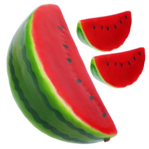 Toddmomy 3Stücke Teiliges Gefälschte Wassermelonenscheiben Realistische Obstmodelle für Sommer Dekorationen für Küchen Partys Hochzeiten und Kreative Arrangements Toddmomy 3Stücke Teiliges Gefälschte Wassermelonenscheiben Realistische Obstmodelle für Sommer Dekorationen für Küchen Partys Hochzeiten und Kreative Arrangements von Toddmomy