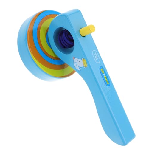 Toddmomy 3Stücke Teiliges Holz Gyroskop Mit Zugschnur Für Kleinkinder Lernspielzeug Für Drinnen Und Draußen Motorische Fähigkeiten Und Kreativität von Toddmomy