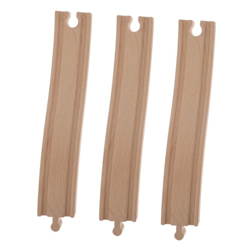 Toddmomy 3Stücke Teiliges Holzzug Zubehör für Pädagogisches zur Erweiterung von Holzspielzeug Eisenbahnen für Kreatives und DIY Projekte Toddmomy 3Stücke Teiliges Holzzug Zubehör für Pädagogisches zur Erweiterung von Holzspielzeug Eisenbahnen für Kreatives und DIY Projekte von Toddmomy