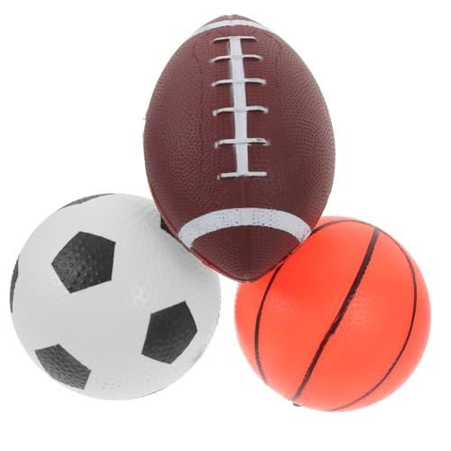 Toddmomy 3Stücke Teiliges Sportbälle Für Hüpfball Fußball Und Basketball Langlebig Und Sicher Aus Vinyl Für Drinnen Und Draußen Fördert Hand Fuß Koordination Und Spaß Beim Toddmomy 3Stücke Teiliges Sportbälle Für Hüpfball Fußball Und Basketball Langlebig Und Sicher Aus Vinyl Für Drinnen Und Draußen Fördert Hand Fuß Koordination Und Spaß Beim von Toddmomy