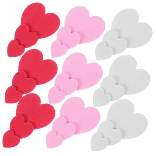 Toddmomy 3er Packungen Eva Herz Sticker Farben Selbstklebend Langlebig Vielseitig für DIY Bastelprojekte Geschenkverpackungen Umschläge und Partydekoration Fördert Feinmotorik bei Kindern Toddmomy 3er Packungen Eva Herz Sticker Farben Selbstklebend Langlebig Vielseitig für DIY Bastelprojekte Geschenkverpackungen Umschläge und Partydekoration Fördert Feinmotorik bei Kindern von Toddmomy