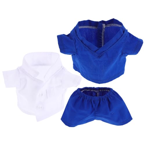 Toddmomy 3pcs Plüschbärenkleidung Stofftier Outfit von Toddmomy