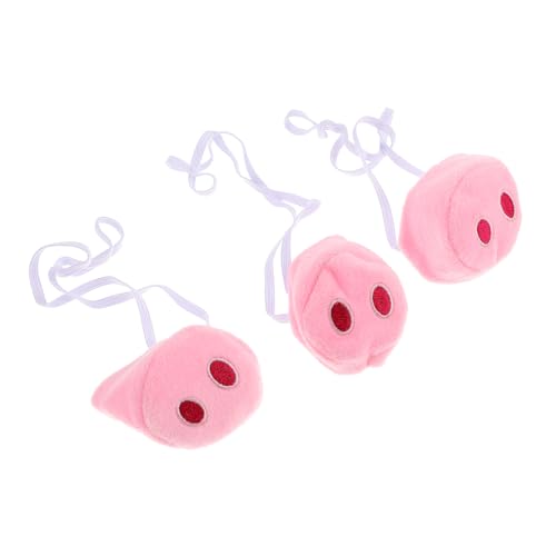Toddmomy 3stücke Teiliges Plüsch Schweinenase Kostümzubehör Für Tier-themenpartys Cosplay Und Halloween Lustige Und Tragbare Tiernase Für Unvergessliche Auftritte Toddmomy 3stücke Teiliges Plüsch Schweinenase Kostümzubehör Für Tier-themenpartys Cosplay Und Halloween Lustige Und Tragbare Tiernase Für Unvergessliche Auftritte von Toddmomy