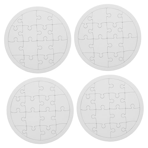 Toddmomy 4 Blätter Blank Puzzle Pieces aus Stabilem Papier DIY Jigsaw Toy zum Bemalen Zeichnen und Basteln Vielseitig für Zuhause Schule und Unterwegs Fördert Kreativität und Motorische Toddmomy 4 Blätter Blank Puzzle Pieces aus Stabilem Papier DIY Jigsaw Toy zum Bemalen Zeichnen und Basteln Vielseitig für Zuhause Schule und Unterwegs Fördert Kreativität und Motorische von Toddmomy
