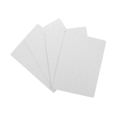 Toddmomy 4 Blätter DIY Leere Puzzles Teile Weiße Puzzletafeln für Kreative Projekte für Bastelarbeiten und Künstlerische Gestaltung für Familienaktivitäten Toddmomy 4 Blätter DIY Leere Puzzles Teile Weiße Puzzletafeln für Kreative Projekte für Bastelarbeiten und Künstlerische Gestaltung für Familienaktivitäten von Toddmomy
