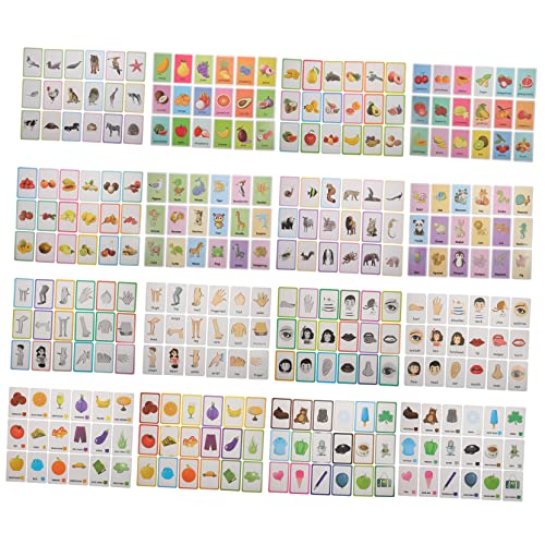 Toddmomy 4 Boxen Boxen Lernkarten mit Tieren und Früchten Kognitive Lernspielzeuge für Frühkindliche Bildung Robustes Pädagogisches Kartenspiel zur Sprachförderung und Hand Auge Toddmomy 4 Boxen Boxen Lernkarten mit Tieren und Früchten Kognitive Lernspielzeuge für Frühkindliche Bildung Robustes Pädagogisches Kartenspiel zur Sprachförderung und Hand Auge von Toddmomy