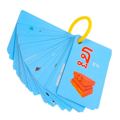 Toddmomy 4 Boxen Thailändische Sprachlernkarte Spiele Lernen Zweisprachige Karteikarten Karte Früherziehungsgerät Karten Lernkarten Lesen Thailändische Lernkarten Papier Toddmomy 4 Boxen Thailändische Sprachlernkarte Spiele Lernen Zweisprachige Karteikarten Karte Früherziehungsgerät Karten Lernkarten Lesen Thailändische Lernkarten Papier von Toddmomy