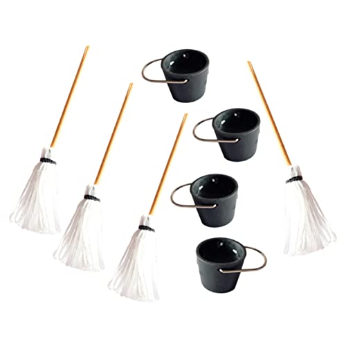 Toddmomy 4 Sätze Simulierte Eimer -mop -Kombination Mopps Mopp-Modell Mini - Puppenhauszubehör Miniatur-szenendekor Eimer-Modell Mini-Eimer Mini-hausbedarf Eisen Toddmomy 4 Sätze Simulierte Eimer -mop -Kombination Mopps Mopp-Modell Mini - Puppenhauszubehör Miniatur-szenendekor Eimer-Modell Mini-Eimer Mini-hausbedarf Eisen von Toddmomy