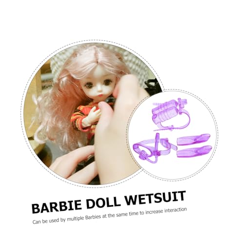 Toddmomy 4 Sätze Teiliges Puppen tauchset aus Kunststoff mit Sauerstoffflasche Schwimmbrille und Flossen Geeignet Puppen Realistische Tauchausrüstung für Poolparty und Wasserspaß Toddmomy 4 Sätze Teiliges Puppen tauchset aus Kunststoff mit Sauerstoffflasche Schwimmbrille und Flossen Geeignet Puppen Realistische Tauchausrüstung für Poolparty und Wasserspaß von Toddmomy