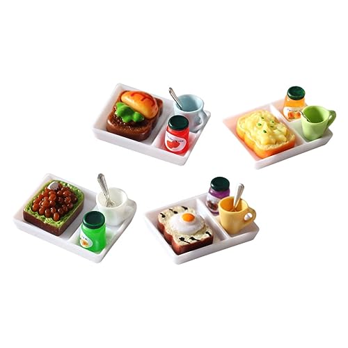 Toddmomy 4 Sätze Toast -Brotmodell Mini Spiel Essen Spielzeugküche Mini-Frühstücksstütze Puppenhaus-Mini-Essen Mini-Lebensmittel Mini- Küchenspielzeug Miniatur Harz Toddmomy 4 Sätze Toast -Brotmodell Mini Spiel Essen Spielzeugküche Mini-Frühstücksstütze Puppenhaus-Mini-Essen Mini-Lebensmittel Mini- Küchenspielzeug Miniatur Harz von Toddmomy