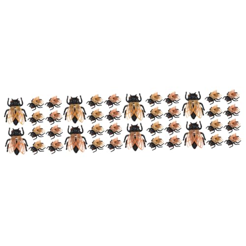 Toddmomy 4 Sätze Zikaden Figuren Realistische Dekoration Für Blumenbeete Und Wohnräume Für Sammler Und Langlebig Und Kreativ 20 Stück * 4 von Toddmomy
