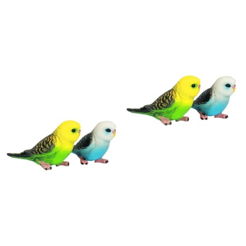 Toddmomy 4 Stck. Simulierte Kleine Papageienspielzeug Kleines Papageienmodell Vogelmodellschmuck Mini-papagei-figurenmodell Vogelmodell Kinderspielzeug Toddmomy 4 Stck. Simulierte Kleine Papageienspielzeug Kleines Papageienmodell Vogelmodellschmuck Mini-papagei-figurenmodell Vogelmodell Kinderspielzeug von Toddmomy