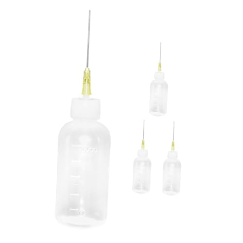 Toddmomy 4 Stück Applikatorflaschen Mit Präzisionsspitze, Klebstoffspender Mit Präzisionsspitze Für Flüssige Ölfarbe Zum Basteln Von Töpferwaren, Applikatorflaschen Mit Präzisionsspitze Toddmomy 4 Stück Applikatorflaschen Mit Präzisionsspitze, Klebstoffspender Mit Präzisionsspitze Für Flüssige Ölfarbe Zum Basteln Von Töpferwaren, Applikatorflaschen Mit Präzisionsspitze von Toddmomy