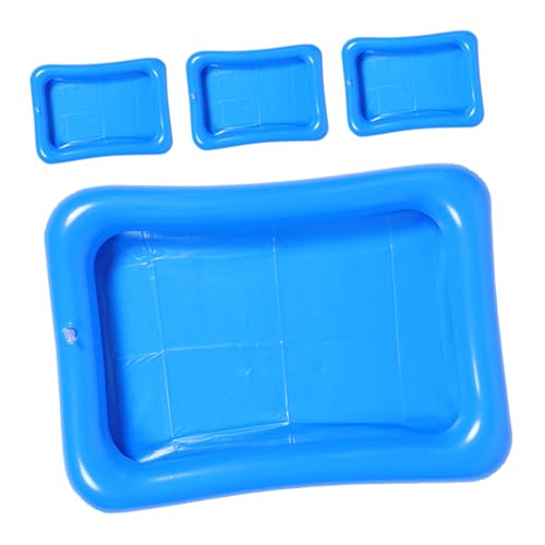 Toddmomy 4 Stück Aufblasbarer Fischereibecken Angelspiel für Schwimmendes Badewannenspielzeug Pool-Party- Sommerspielzeug für draußen sommerliches Strandspielzeug PVC Blau Toddmomy 4 Stück Aufblasbarer Fischereibecken Angelspiel für Schwimmendes Badewannenspielzeug Pool-Party- Sommerspielzeug für draußen sommerliches Strandspielzeug PVC Blau von Toddmomy