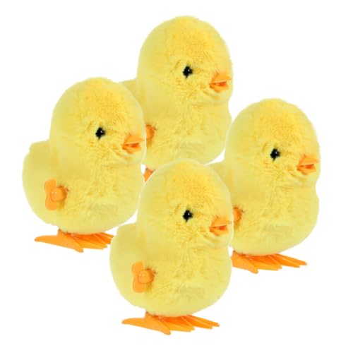 Toddmomy 4 Stück Aufzieh Küken Spielzeug für Kinder Lustiges Huhn Spielzeug Neuheit für Osterkörbchen Bauernhofspielzeug Toddmomy 4 Stück Aufzieh Küken Spielzeug für Kinder Lustiges Huhn Spielzeug Neuheit für Osterkörbchen Bauernhofspielzeug von Toddmomy