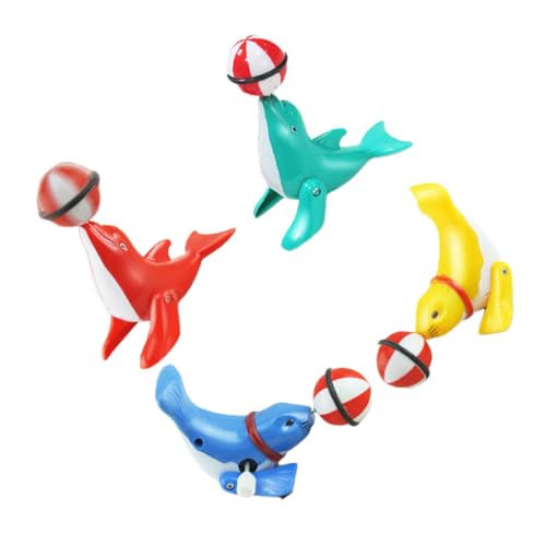 Toddmomy 4 Stück Aufziehbare meeressäuger Buntes Mechanisches Laufspielzeug für Junge Mädchen Fördert Krabbeln und Laufen Batteriefrei Sichere Glatte Oberfläche als Zufällige Farbe Toddmomy 4 Stück Aufziehbare meeressäuger Buntes Mechanisches Laufspielzeug für Junge Mädchen Fördert Krabbeln und Laufen Batteriefrei Sichere Glatte Oberfläche als Zufällige Farbe von Toddmomy