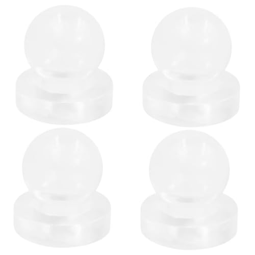 Toddmomy 4 Stück Blasenblasenkern Häkeln Teil Austauschbar Häkelblaseneinsatz Ersatz Drücken Sie Die Puppenblasen Zusammen Quetschen Schlag Innere Machen Weiches Gummi Transparent von Toddmomy