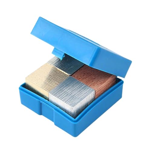 Toddmomy 4 Stück Dichtewürfel Set für Physikprojekte Teiliges Set aus Kupfer Aluminium und Holz für Unterricht der Mittelschule Vielseitiges Lehrinstrument für Physikalische Experimente und von Toddmomy