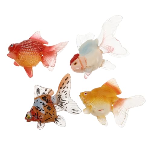 Toddmomy 4stücke Künstliche Goldfische Realistische Schwimmende Deko Für Aquarien Lernspielzeug Für Meereslebewesen Sicheres Material Bunte Farben Für Kleine Fischtanks Toddmomy 4stücke Künstliche Goldfische Realistische Schwimmende Deko Für Aquarien Lernspielzeug Für Meereslebewesen Sicheres Material Bunte Farben Für Kleine Fischtanks von Toddmomy