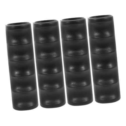 Toddmomy 4 Stück Griffabdeckung Griffe Für Gehhilfen Walker-Griffe Griff Ersatz Handgriffe Für Kniescooter Ersatzteile Für Rollstuhlfahrer Griffpolster, Griffpolster Fahrradgriffe PVC Black Toddmomy 4 Stück Griffabdeckung Griffe Für Gehhilfen Walker-Griffe Griff Ersatz Handgriffe Für Kniescooter Ersatzteile Für Rollstuhlfahrer Griffpolster, Griffpolster Fahrradgriffe PVC Black von Toddmomy