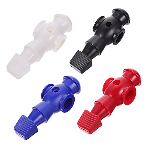 Toddmomy 4 Stück Kicker Zubehör Schaumstoff-fußball Fußball-actionfigur Fußbälle Fußballfiguren Kickertisch Zubehör Kicker-ersatzspieler Mini-tischfußballspiel Schwebender Fußball Bot Harz von Toddmomy